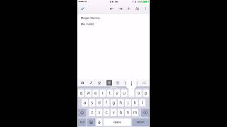 MLA Format in Google Docs App