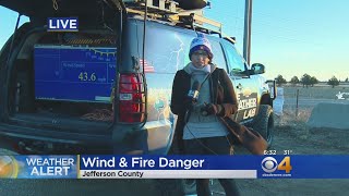 Wind And Fire Danger High On Colorado S Front Range