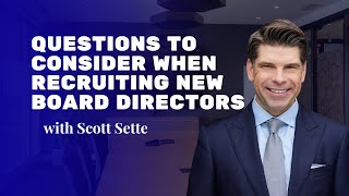 Recruiting Directors Who Provide Value | Scott Sette #recruiting #recruitment