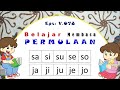 [V.078]  Belajar Membaca Permulaan | sa si su se so dan ja ji ju je jo