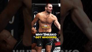 Sean Strickland explains why he BEAT UP Sneako 🤕🥊 #seanstrickland #ufc #fighting #masculinity