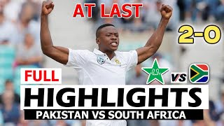 Full Highlights | Pakistan Vs South Africa 2nd Test Match Day 4 | Pak Vs Sa