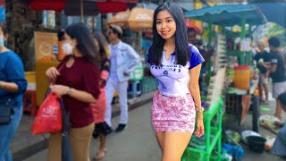 Beautiful Girl from Burma guides you through her market