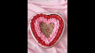 Valentine's Day Cookie Cake