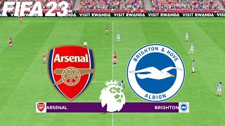 FIFA 23 | Arsenal vs Brighton - Premier League English 22/23 - PS5 Gameplay