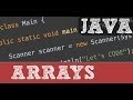 Array variables in Java - Programming tutorial