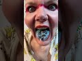 cringe ohio asmr candy sweettooth teeth crush asmr mukbang food reaction mouth