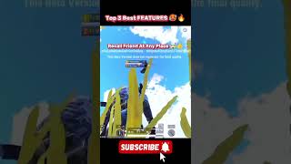 Top3 Best Features of 3.2 Update #bgmi #pubg #pubgmobile #yt #shortvideo #newupdate #shorts #viral