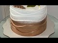 Bolo Wave Cake Dourado Rose / Rose Gold / Chantininho