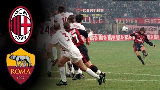 Quando Totti e Shevchenko segnarono 4 gol bellissimi 😱 Milan - Roma 2000/2001