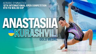 KURASHVILI, Anastasiia (UKR) | 9th FIG World Cup Aerobic Gymnastics 2024 | IW - Gold Medal