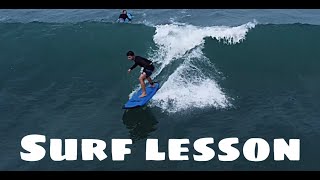 Let’s come and join with us for surf lesson | cimaja ,west Java