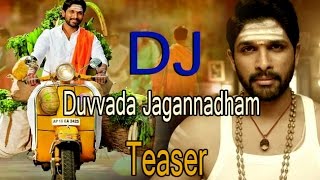 DJ Duvvada Jagannadham Teaser | Allu Arjun | Pooja Hegde | Harish Shankar | Dil Raju