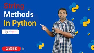 String Methods in Python | Python Tutorials - 2022 | Codegnan
