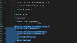 Sorting a 2D String Array By Column Using C#