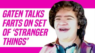 Stranger Things Star Gaten Matarazzo Talks Farting on Set, Pranks and More