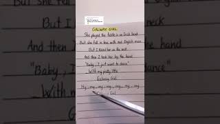 Ed Sheeran - Galway Girl Lyrics Music 2021