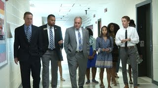 State School Superintendent visits Hillgrove HS