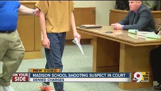 Madison High School shooting suspect in court