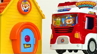 Best Learning Video for Toddlers - Pororo Birthday and Toy Fire Truck!