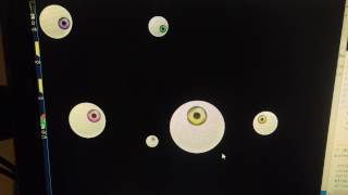 Processing Kinect tracking eyes