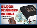 💰 15 Lições Financeiras da BÍBLIA Sobre Dinheiro! 📘🔍