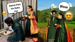 Shoulder Injury Prank On Wife🤕|| Gone Wrong😅|| Rahul and Bhumi