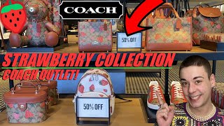 Coach Outlet SWEET Wild Strawberry Releases! *STRAWBERRY COLLECTION!*