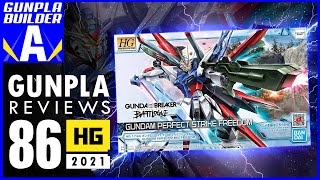 รีวิวกันพลา HG GUNDAM PERFECT STRIKE FREEDOM [ GUNPLA REVIEW ]