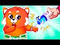 Time For A Shot 😱🤒🙀  Nursery Rhymes & Funny Kids Songs 🐻🐶🐷 Video for Kids by Lucky Zee Zee