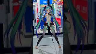 【MMD VFX】Tda式 初音ミク / HATSUNE MIKU 踊ってみたよ❣❤️‍ ＠「ドスパラ広島店」#shorts 026