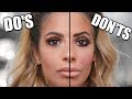 MAKEUP Do's and Don'ts | MAKEUP MISTAKES TO AVOID 2017