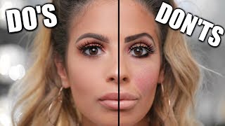 MAKEUP Do's and Don'ts | MAKEUP MISTAKES TO AVOID 2017