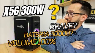 Caixa de som IMENSO KARAOKE X56 300W RMS? Vale A pena? È boa?