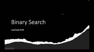 [SOLVED!] Binary Search - LeetCode 704 - Java