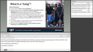 National Gang Center Webinar: Protecting Youth from Gangs on Social Media