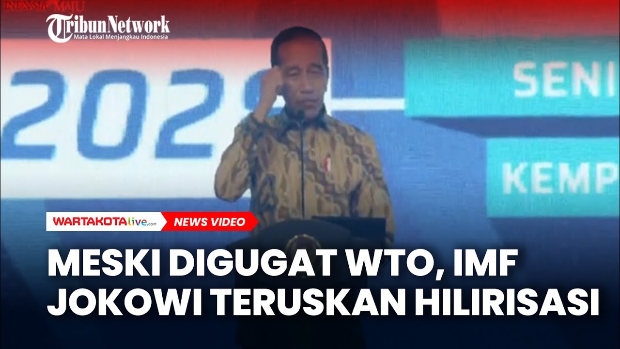 Alasan Presiden Jokowi Teruskan Kebijakan Hilirisasi Meski Digugat WTO ...