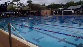 JAGS (Junior Age Group State Championships) 100 meter breast stroke race :D