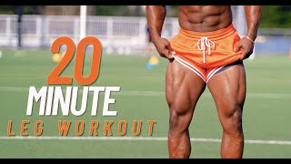 Lose Fat & Build Muscle In 20 Days | 20 Minute Leg Routine | Beginner & Advance for Each Exercise
