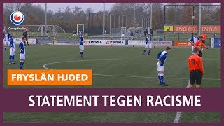 REPO: Friese amateurvoetbalclubs maken statement tegen racisme