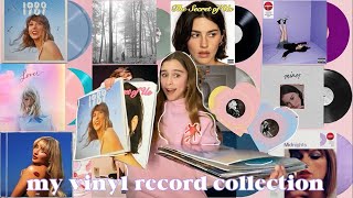 MY VINYL RECORD COLLECTION !! 💿🎧💳 *Taylor swift, Sabrina carpenter, Gracie Abrams, + more!