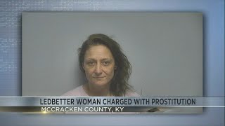 Woman charged with prostitution in McCracken County