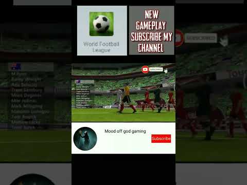 jugabilidad de Android de la liga mundial de fútbol #corto #Estado de ánimo fuera de los juegos de Dios