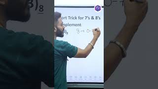 7’s \u0026 8’s Complement Short Trick #computer #gate #cbse #ugcnet #numbersystem #shorts #coaching