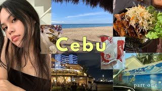 CEBU DIARIES ☀️ aesthetic restaurants, the beach, filipino food, the mall, the city.