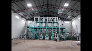 50TPD Maize Milling Machine In Ethiopia--Pingle Group, contact us by whatsapp+8612011566087