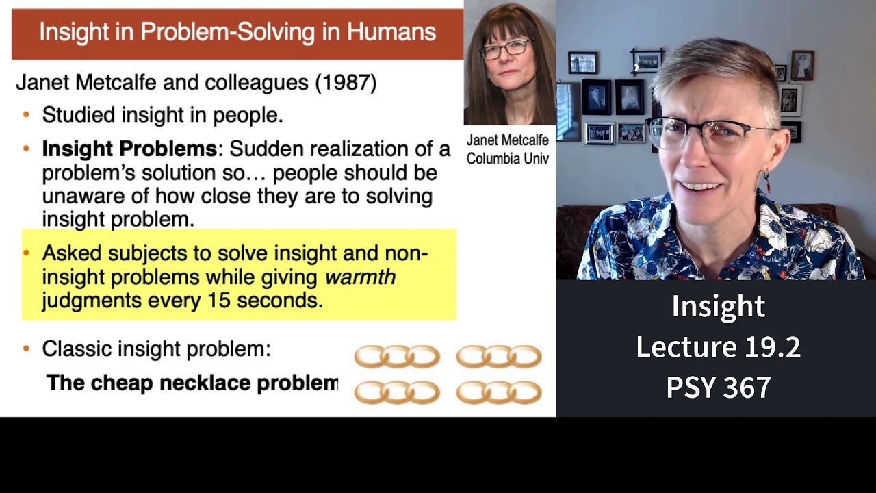 367 Lecture 19 2 Insight Problems Youtube