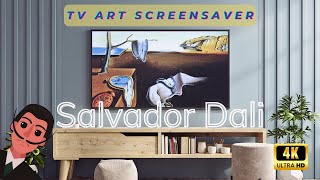 Salvador Dali | 30 Surreal Masterpieces with Classical Music | 1 Hour 4K HD TV Art Screensaver