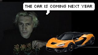 xQc Confirms his McLaren W1 is Arriving Late 2025