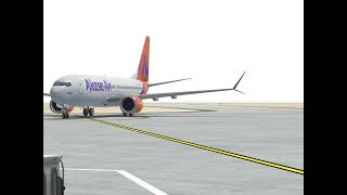 Zero Visibility approach | VABB to VAUS with the New 737 MAX 8 #infiniteflight